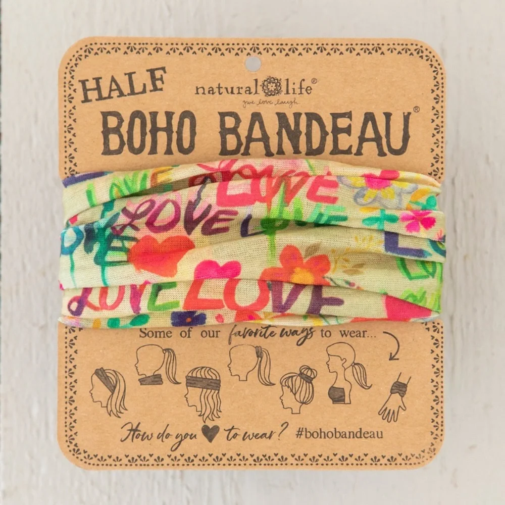 NEW “love” boho bandeau / hair band - Picture 1 of 5